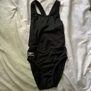 Speedo Endurance Black Practice Suit, 12/28